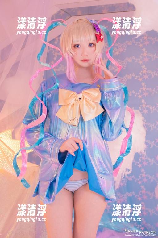Sameki 荣登沙滩首席!Sameki海边合集,更新的一堆海星形象——戳心!