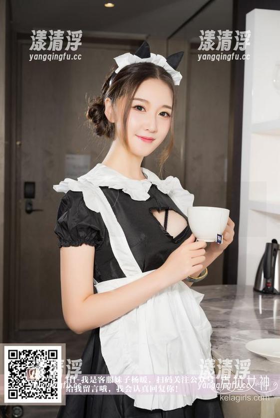 克拉女神-依娜丝 克拉女神 - 依娜丝福利时刻,纯白主题的图片仿佛在说:“看我好嘛!”