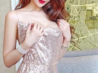 嗲囡囡 – 眼镜中的solo尹菲,图包没有光环,只有真实的妩媚风。