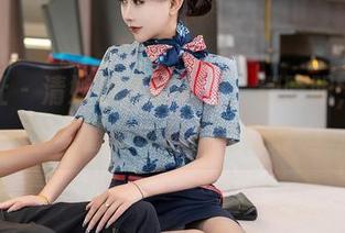 星颜社 – 清妙的红裙光环:别眨眼,原图与图册玩起了躲猫猫